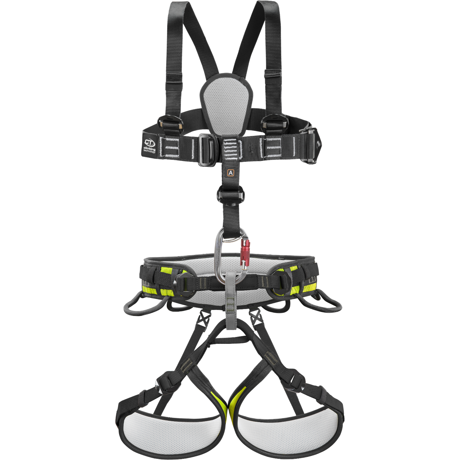 HARNAIS DE SAUVETAGE AIR ASCENT NOIR/JAUNE PSA